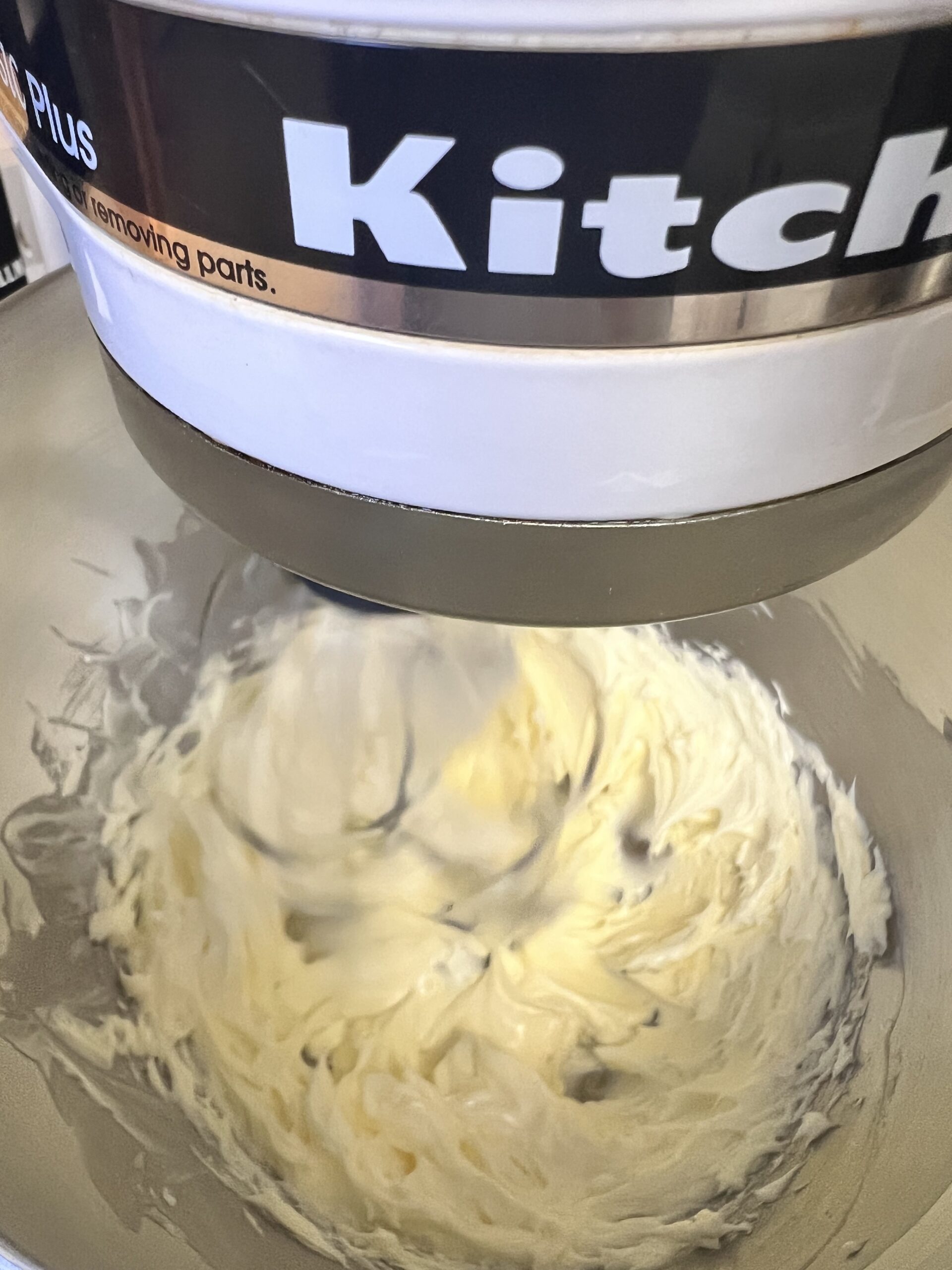 Look at all that fluffy whipped butter! YUMM